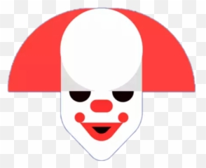 Scary Clown - Clip Art Emoji