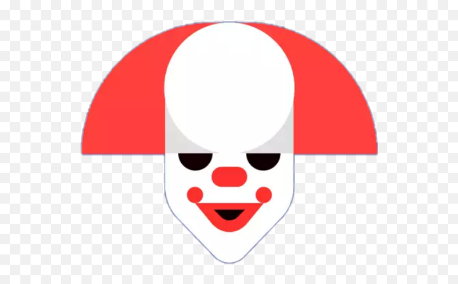 Scary Clown - Clip Art Emoji,Scary Clown Emoji