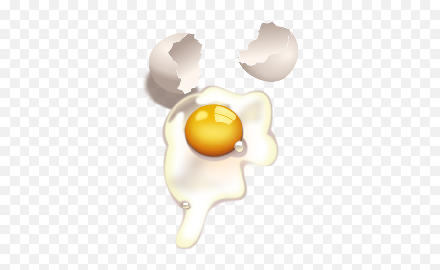 Broken Egg Vector Illustration - Egg Clip Art Emoji,Chicken Emoticon