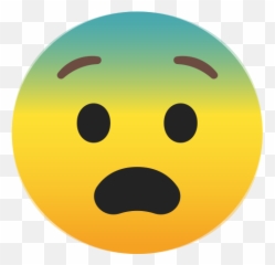 Fearful Face Emoji - Emoji De Asustado,Emojis And Meanings
