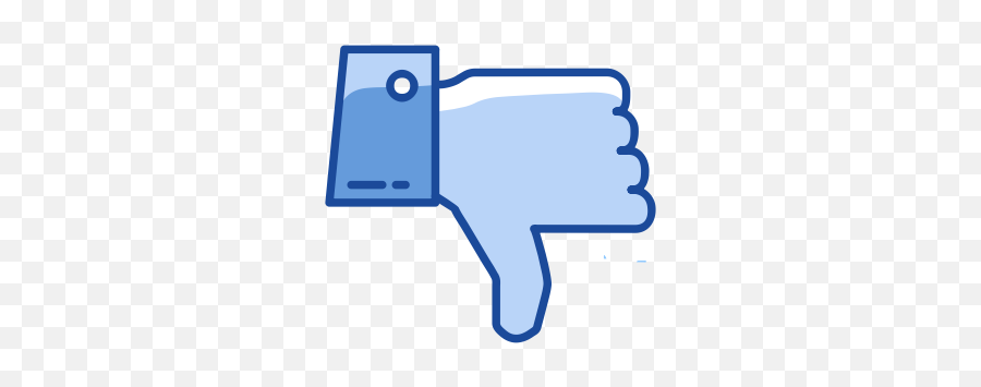 Facebook Thumbs Down Icon At Getdrawings - Unlike Facebook Icon Emoji,Thumbs Down Emoji