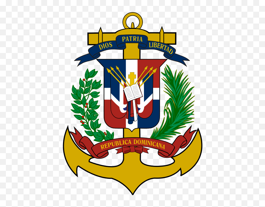 Emblema De La Marina De Guerra - Dominican Republic Emoji,Dominican Republic Emoji