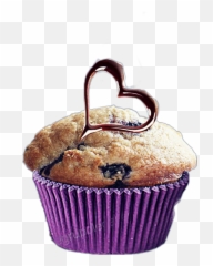 Muffin Cupcake Cake Violetmuffin - Muffin Emoji,Muffin Emoji