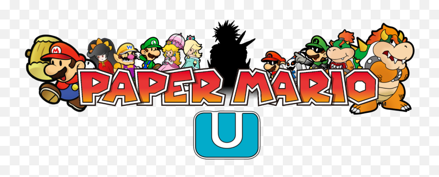 Paper Mario Wii U Logo - Paper Mario Emoji,Wii Emoji