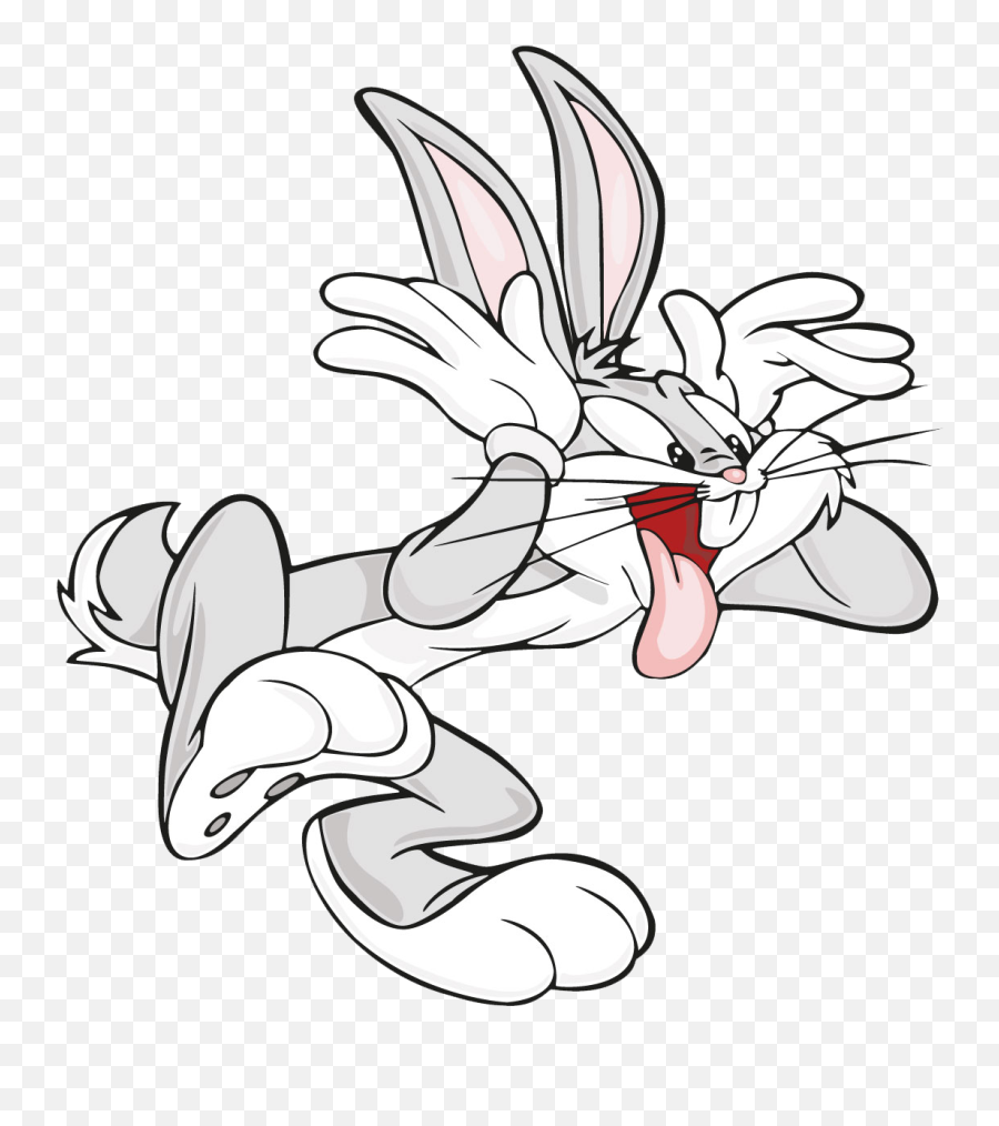 Bugs Bunny White Background Clipart - Transparent Background Bugs Bunny Png Emoji,Bugs Bunny Emoji