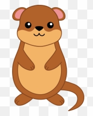 Beaver Clipart Otter Beaver Otter Transparent Free For - Cute Groundhog Clipart Emoji,Beaver Emoji