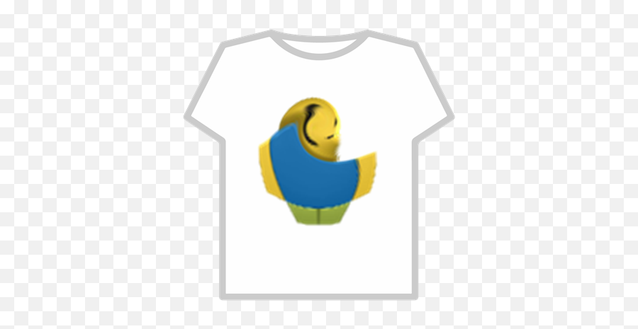 Distorted Noob Roblox Boob T Shirt Emoji Free Transparent