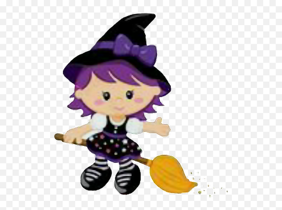 Halloween Witch Broom Broomstick - Halloween Emoji,Witch On Broom Emoji