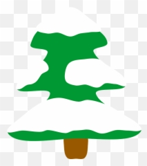 Snowy Christmas Tree - Christmas Tree Emoji,Christmas Carols Emoji