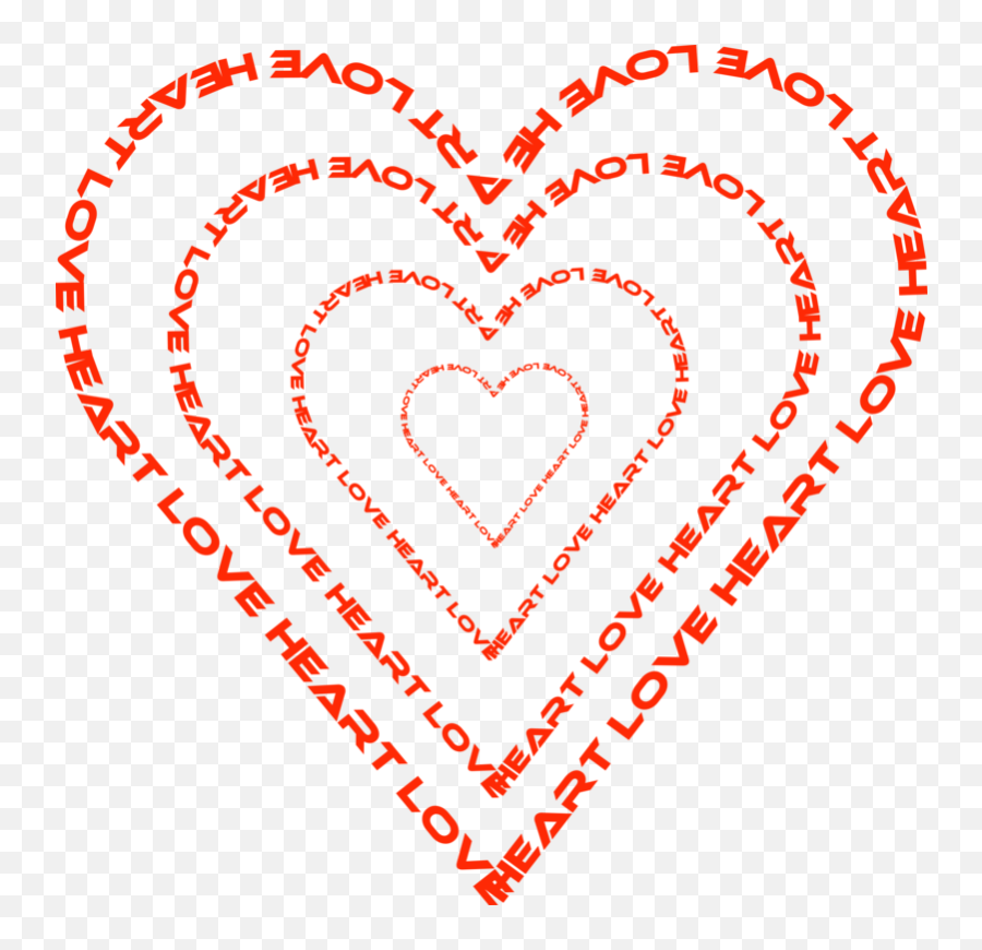 Png A Heart Done - Outline Shape With Words Emoji,Outline Of A Heart Emoji