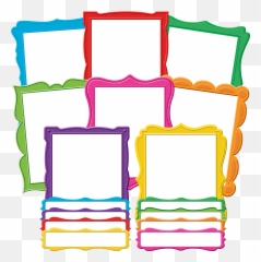 Fancy Frames Bulletin Board Display Set - Bulletin Board Emoji,Emoji Bulletin Board