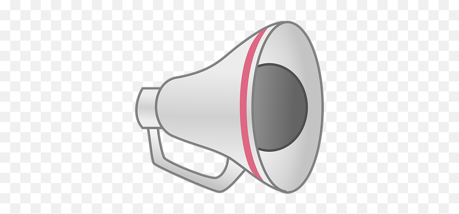Free Shout Megaphone Vectors - Megaphone Clip Art Emoji,Bullhorn Emoji