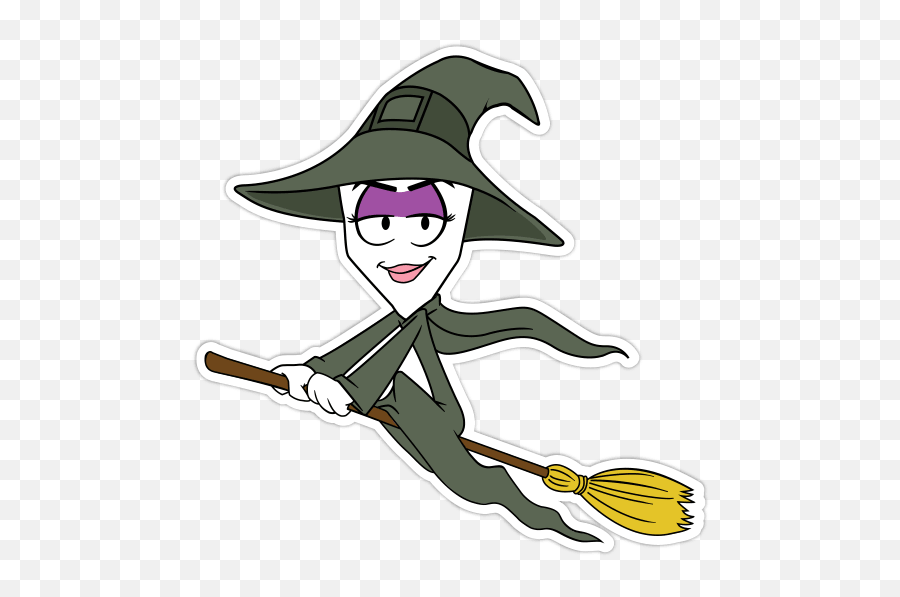 Humanoid Guy - Cartoon Emoji,Witch Hat Emoji