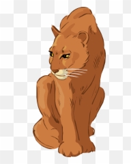 Transparent Cougar Clipart - Lioness Clipart Png Emoji,Cougar Emoji