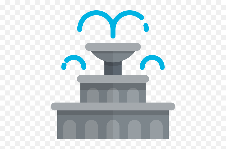 Water Fountain Icon At Getdrawings - Water Fountain Vector Flat Emoji,Fountain Emoji
