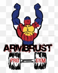 Gym Clipart Muscular Force Gym - Armbrust Pro Gym Logo Emoji,Mecca Emoji