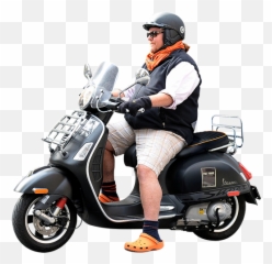 When You Dont Have The Words Just - Vespa Emoji,Scooter Emoji