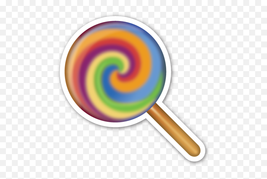 Candy - Lollipop Emoji Png,Candy Emoji