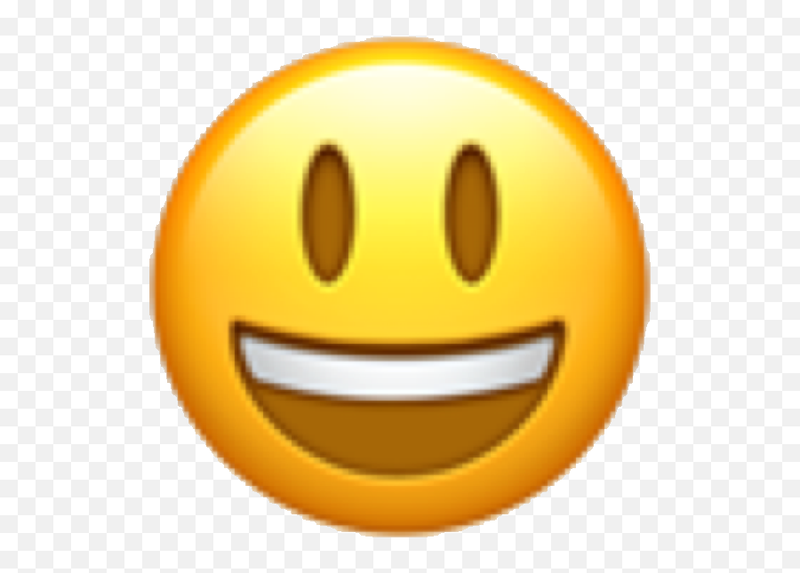 Emoji Emojicon Emote Face Emojiface Happy Happyface Hap - Open Mouth Smiling Emoji,Emojicons