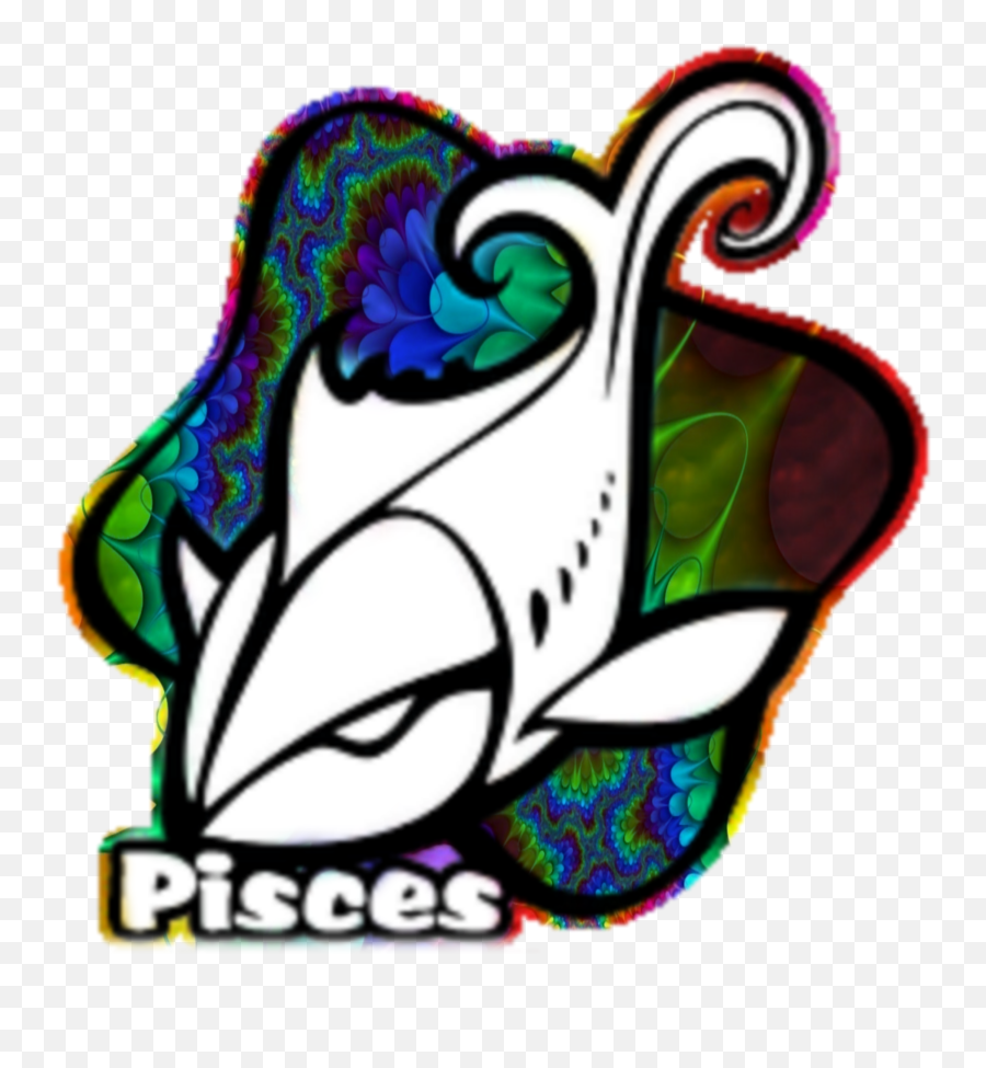 Pisces Zodiac Horoscope Sticker - Pisces Symbol Emoji,Pisces Emoji