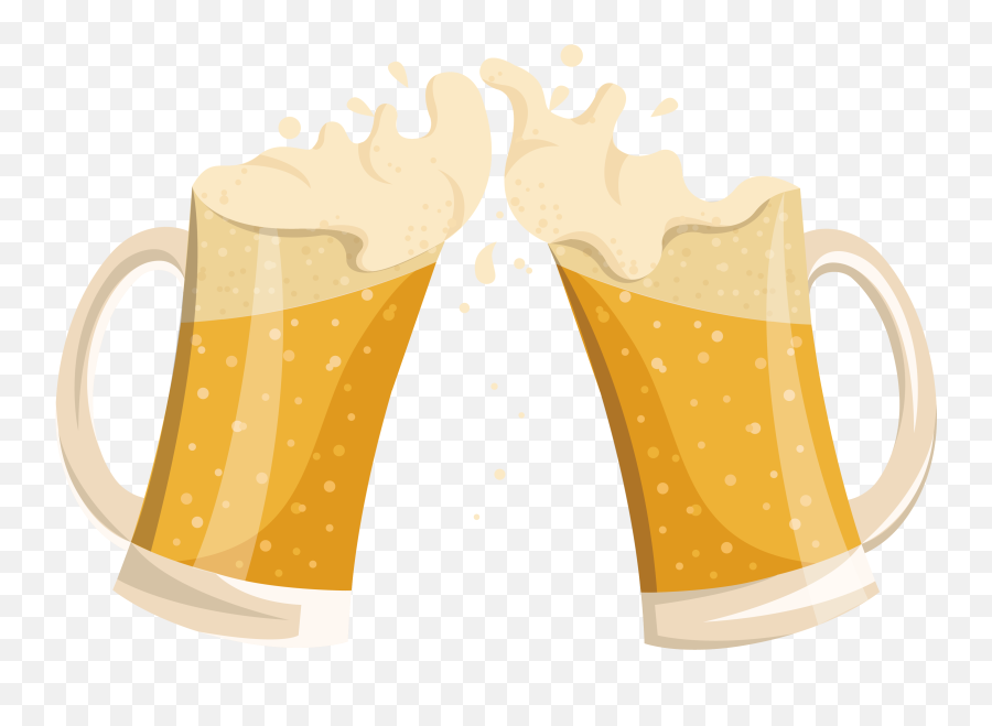Cheers Clipart Beer Glass Cheers Beer Glass Transparent - Cheers Beer Mug Png Emoji,Cheers Emoji