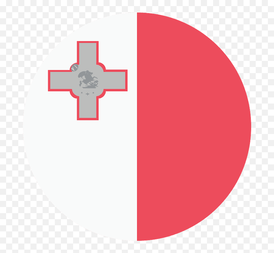 Malta Flag Emoji Clipart Free Download Transparent Png - Malta Flag Emoji,Red Cross Emoji