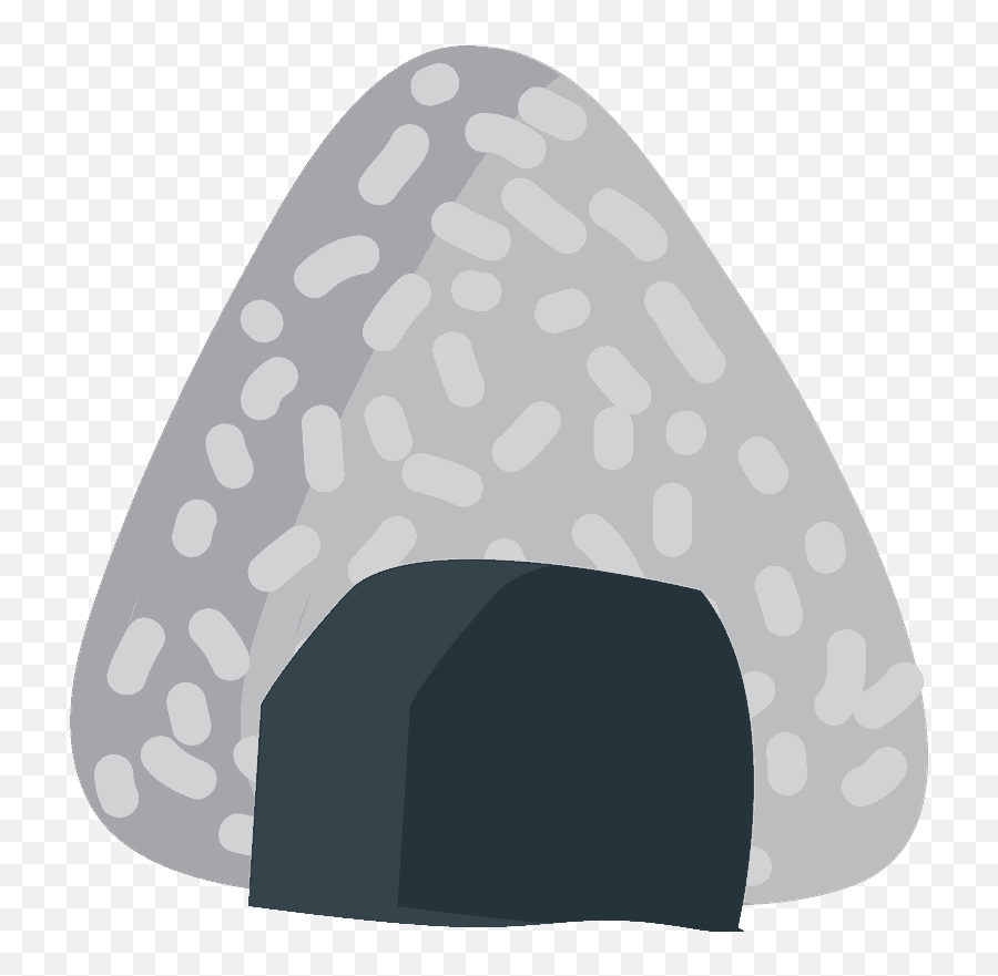 Rice Ball Emoji Clipart - Dot,Rice Ball Emoji