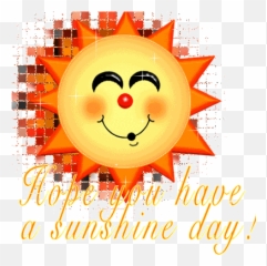 Transparent Sunshine Good Morning Sun Picture - Good Morning Sunshining Emoji,Good Morning Emoticon