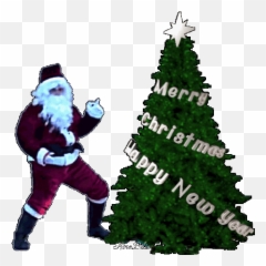 Top 10 Merry Christmas Sticker Gifs - Christmas Santa Claus Hd Emoji,Christmas Emoticons