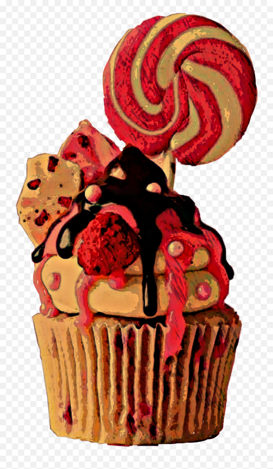 Cupcake Fun Food Sweet Dessert Yummy - Cupcake Emoji,Emoji Cupcake Ideas