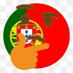 Thinking Emoji - Flag Of Portugal