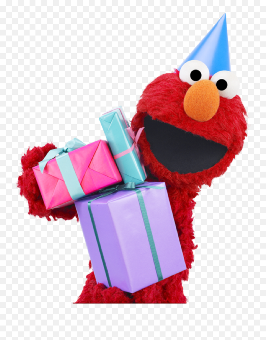 Elmo Birthday Gifts Presents Party - Elmo Birthday Clipart Emoji,Emoji Birthday Presents