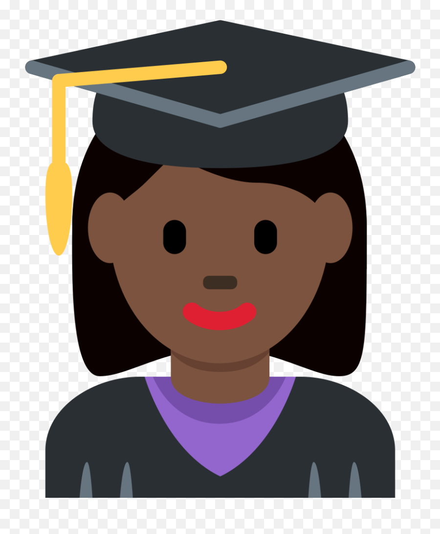 Twemoji2 1f469 - Emoji Licenciada,Black Girl Emoji