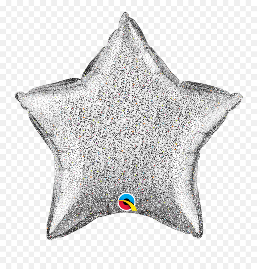 Star Glittergraphic Count - Glitter Silver Cute Png Emoji,Mermaid Emoji Pillow