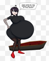 Pregnant Mavis Huge Fat Baby - Hotel Transylvania Mavis Belly Emoji,Pregnant Emoji App