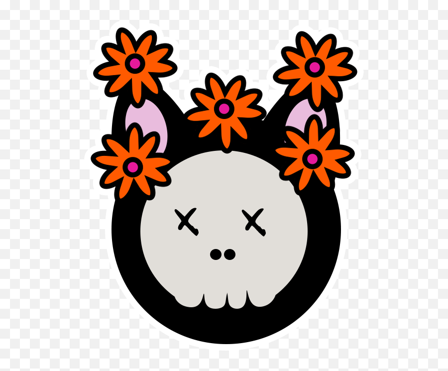 Emojis - Illustration Emoji,Orange Flower Emoji