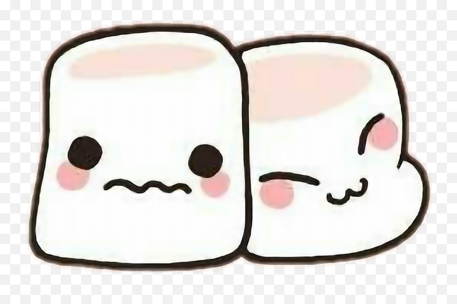 Clip Art Marshmallow Image Kawaii - Marshmallow Kawaii Png Emoji,Emoji Marshmallow