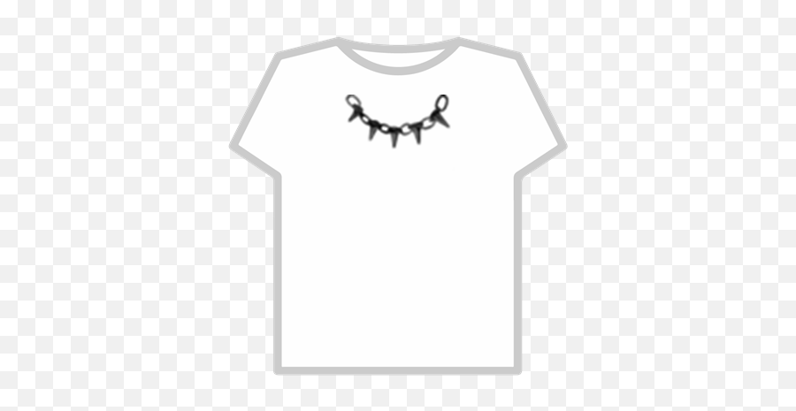 Goth Chains - Roblox Woman Shading T Shirt Emoji,Goth Emoji - free