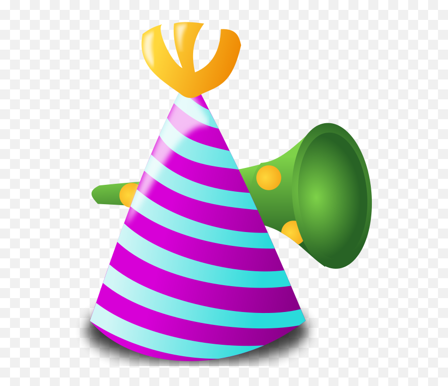 Party Horn Png Download Free Clip Art - New Year Horn Clipart Emoji,Noisemaker Emoji