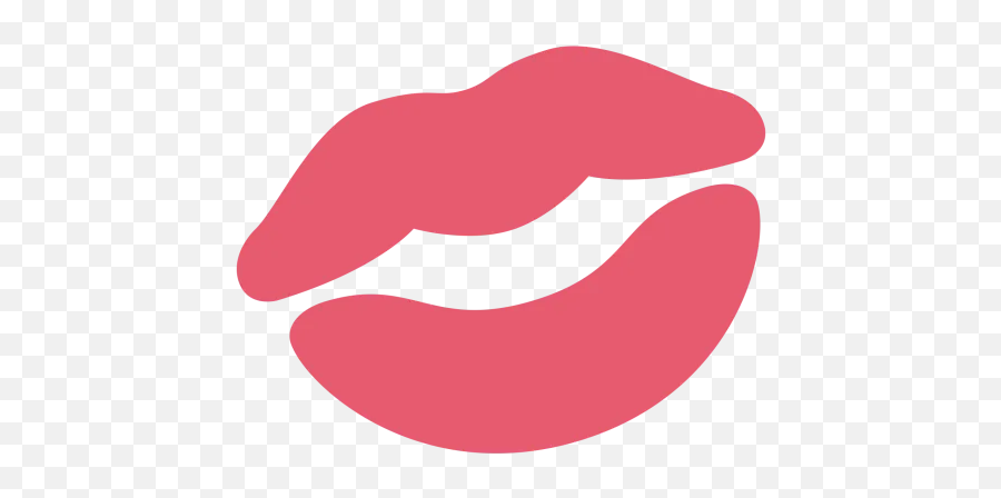 Large Emoji Icons - Twitter Kiss Emoji Png,Kiss Mark Emoji