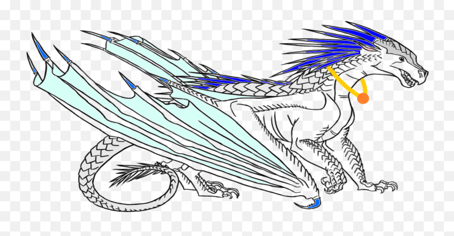 Download Lynx By Peacewielder - Wings Of Fire Dragons Png Emoji,Narwhal Emoji