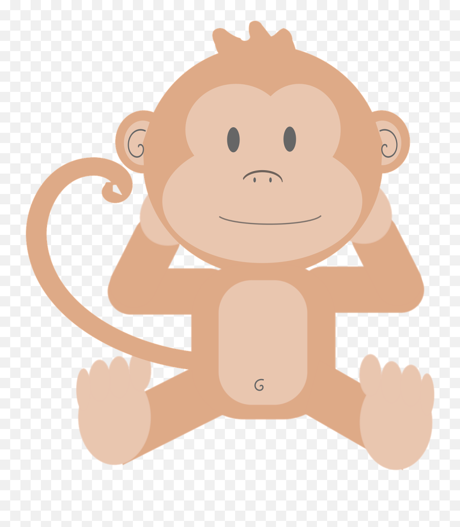 Animal Cartoon Monkey Primate Simian - Banana Sentence In Arabic Emoji,Donkey Emoji Download