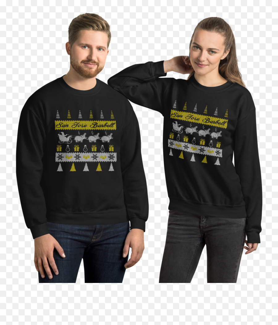 Ugly Sweaters Hippoattire - Hoodie Emoji,Emoji Christmas Sweater