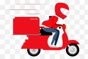 Scooter Clipart Delivery Scooter - Pickup And Delivery Png Emoji,Scooter Emoji