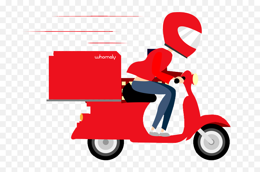 Scooter Clipart Delivery Scooter - Pickup And Delivery Png Emoji,Scooter Emoji