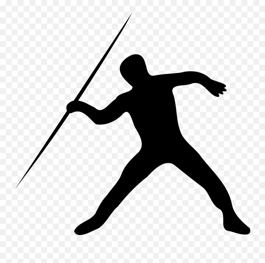 Lance Javelin Throw Shaft Throwing Javelin - Javelin Throw Clipart Emoji,Grim Reaper Emoji
