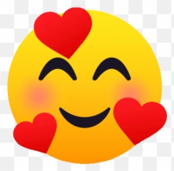 Smiling Face With Hearts People Gif - Smilingfacewithhearts People Joypixels Discover U0026 Share Gifs Emoji Carinha Com 3 Coracoes Significado,Heart Face Emoticon