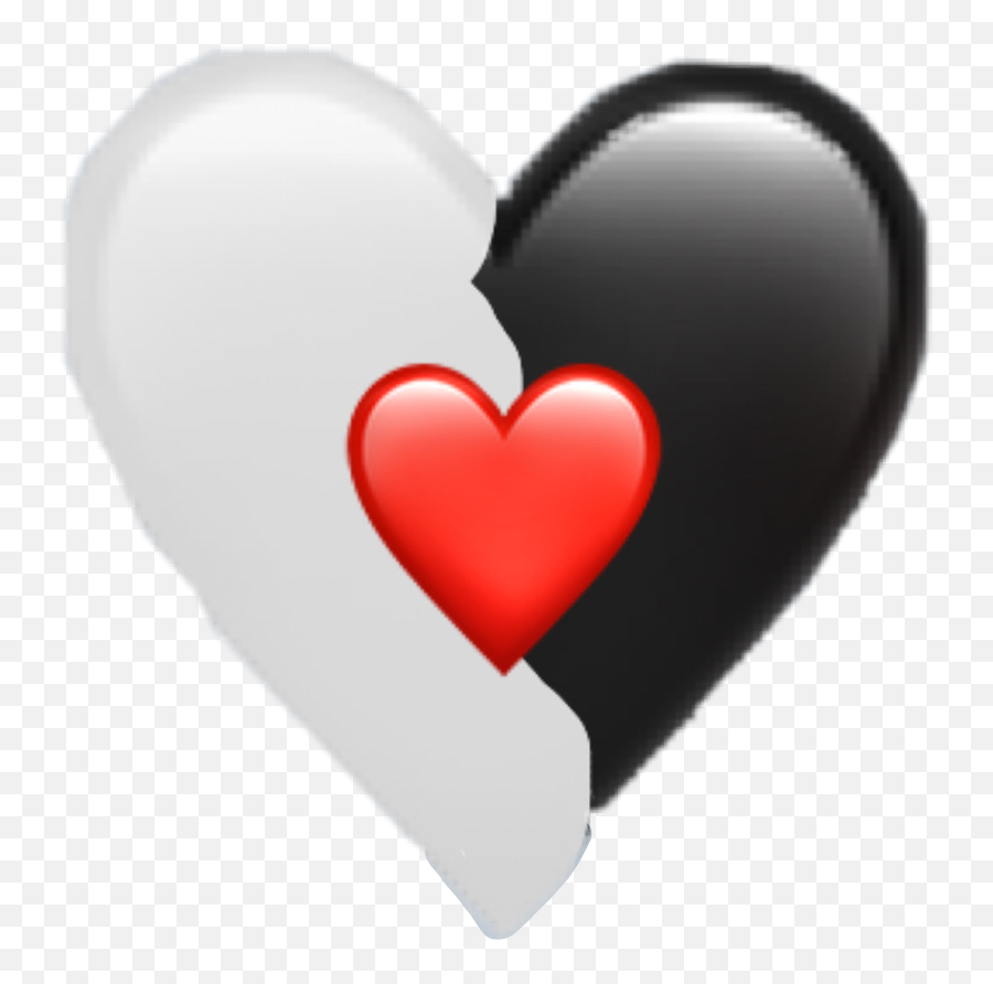 Jack Whiteheart Heart Sticker - Girly Emoji,Hert Emoji