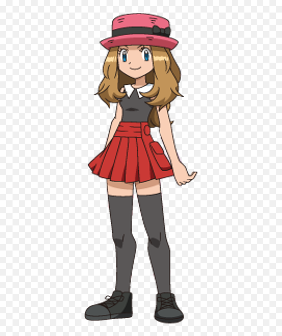 Random - Serena From Pokemon Emoji,Dabb Emoji
