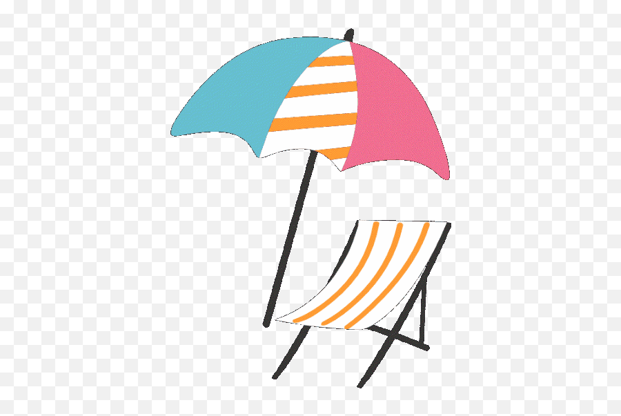 I Love The Beach Umbrella Animation - Horizontal Emoji,Beach Umbrella Emoji